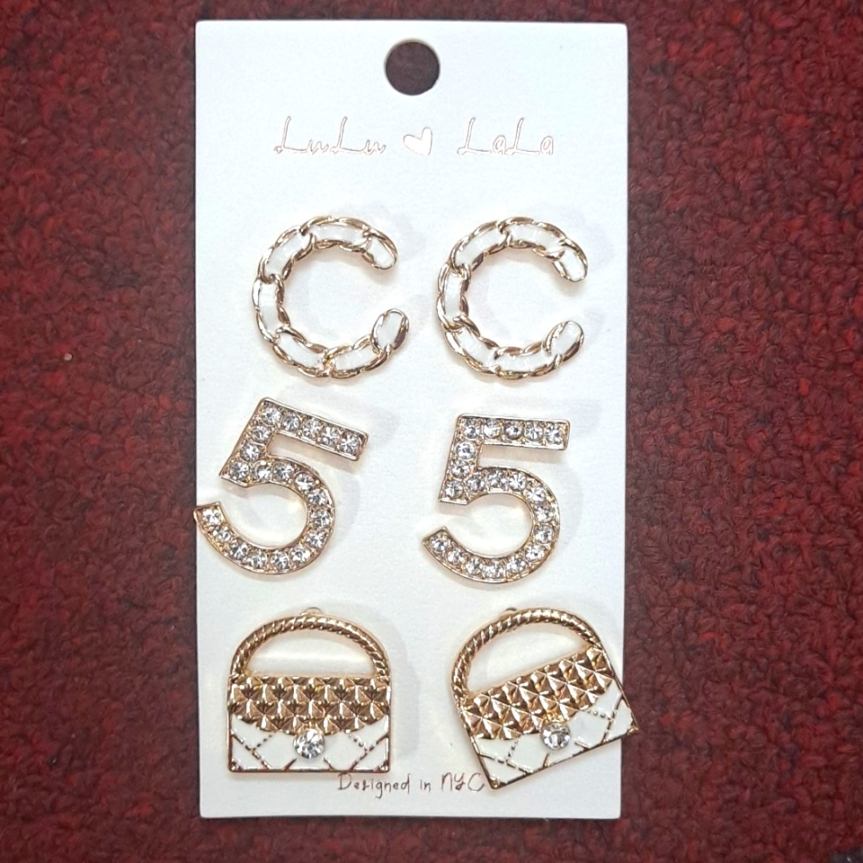 3pc Earring Set
